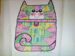 Cross stitch square for Lexi-Bee's quilt