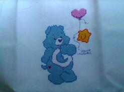 Cross stitch square for Sienna A's quilt