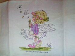 Cross stitch square for Faith A's quilt