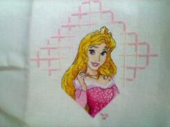 Cross stitch square for Charlotte H's quilt