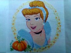 Cross stitch square for Charlotte H's quilt