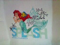 Cross stitch square for Charlotte H's quilt