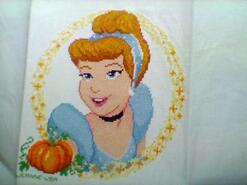 Cross stitch square for Phina L M's quilt