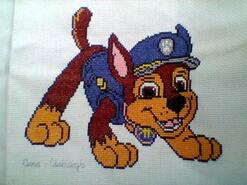 Cross stitch square for Alesha S's quilt