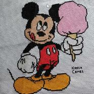 Cross stitch square for Jude T's quilt