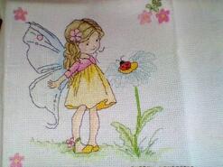 Cross stitch square for Matilda P's quilt