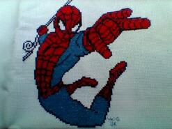 Cross stitch square for Paige W's quilt