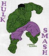 Cross stitch square for Paige W's quilt