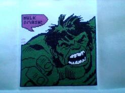 Cross stitch square for Paige W's quilt