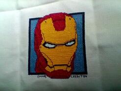 Cross stitch square for Paige W's quilt