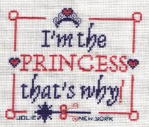 Cross stitch square for Eleanor G's quilt