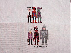 Cross stitch square for Callum M's quilt